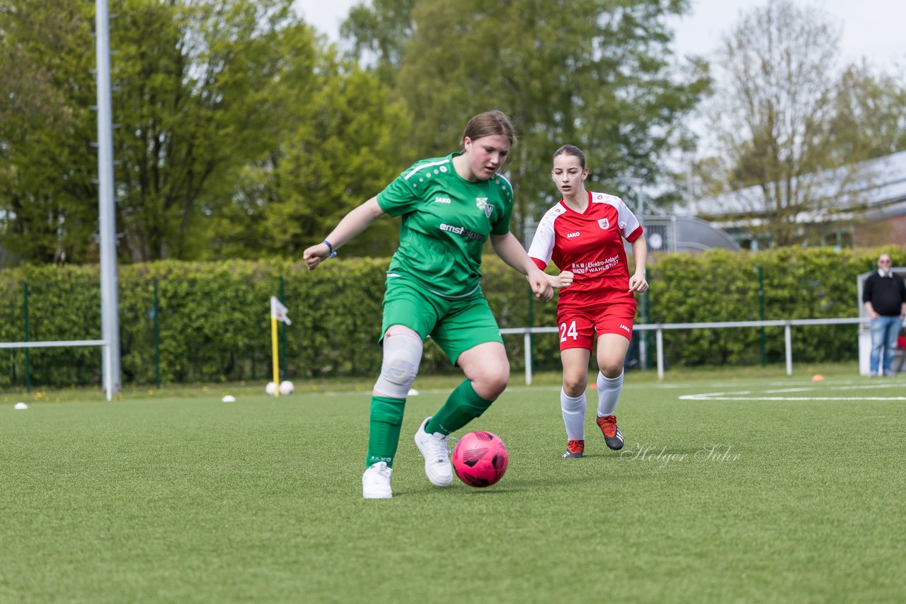 Bild 301 - wBJ SV Wahlstedt - TSV Wentorf-Dandesneben : Ergebnis: 7:1